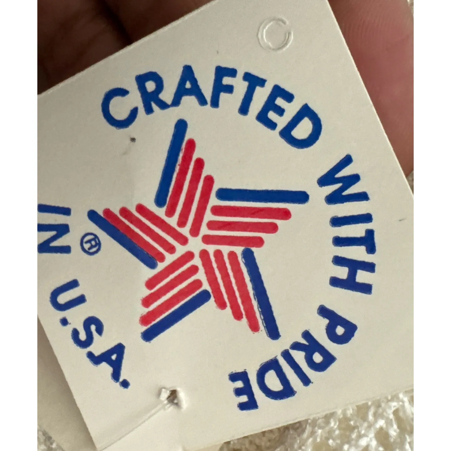 VTG 80s NWT Grannycore FAIRY COTTAGE L Crocheted‎ USA Cardigan Grunge Victoria White Size 12 - Image 8