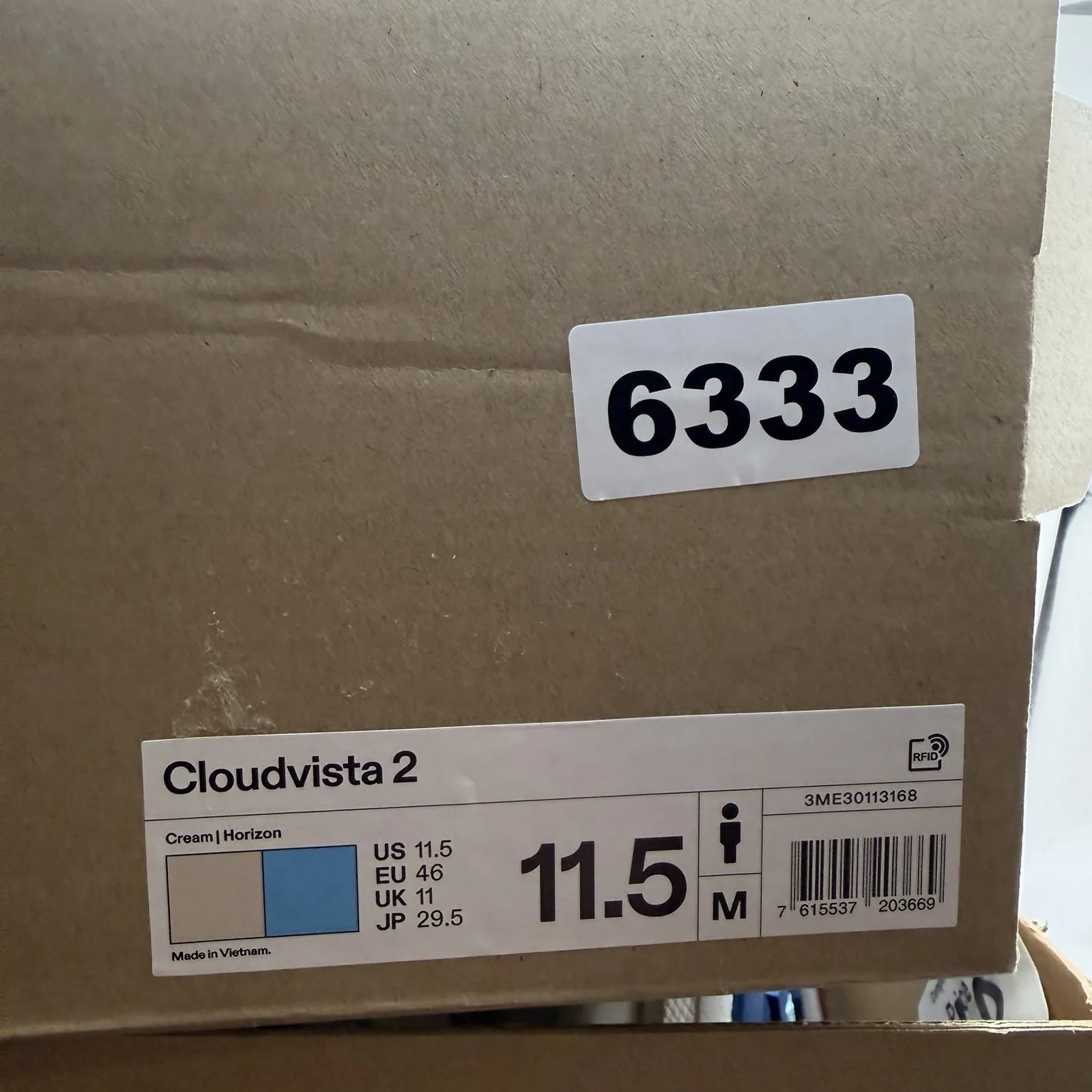 On Running Cloudvista 2 Cream Horizon Women 11.5 Road Running Shoes ЗМЕ30113168 - Image 10