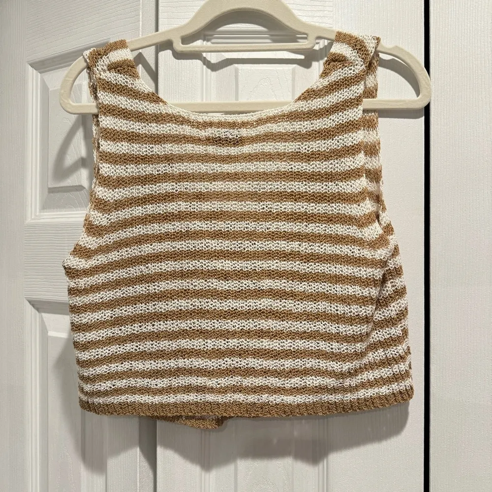 Revolve The Workshop Striped Vest Top Large NWT - Image 5
