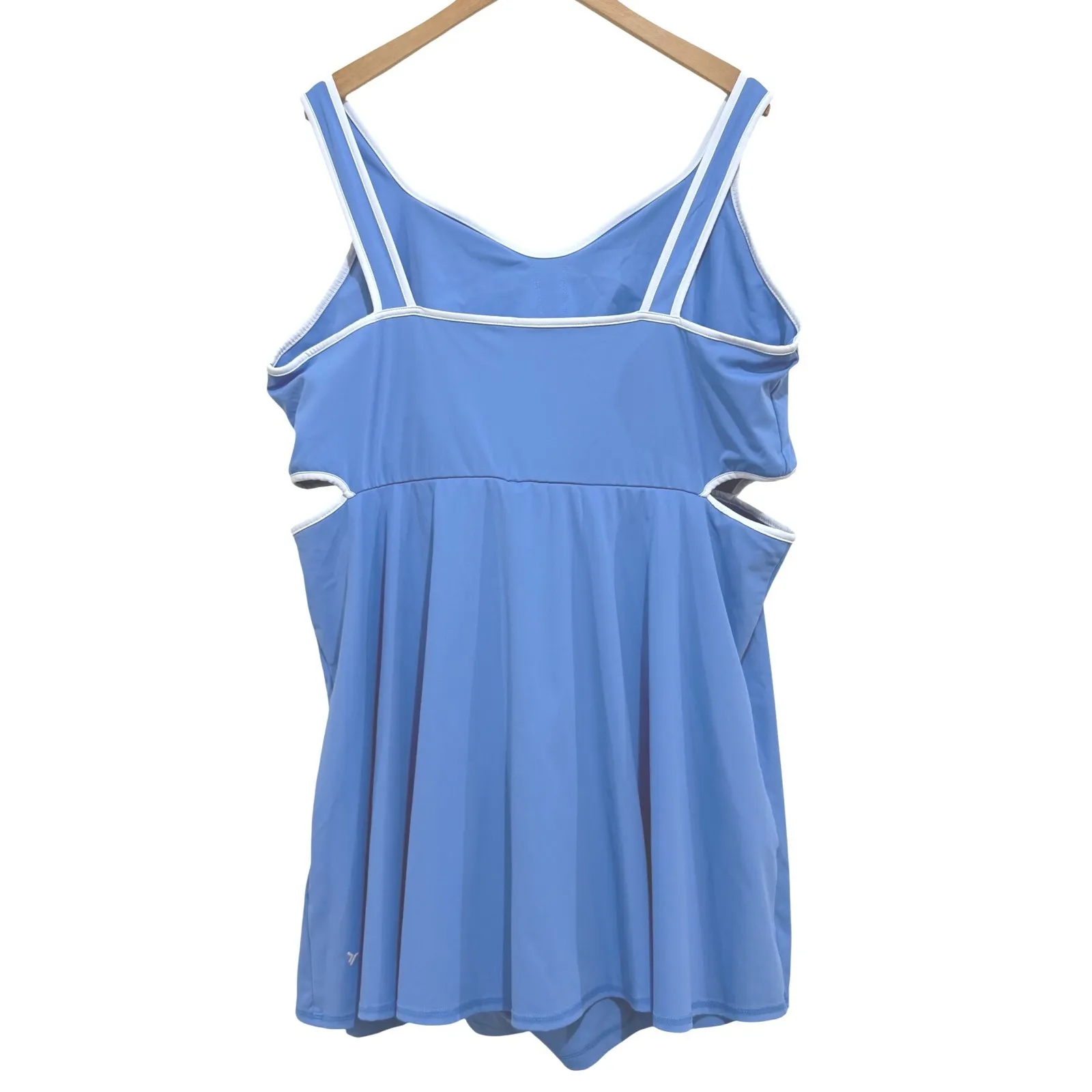 Old Navy  Active PowerSoft Blue Cutout Athletic Dress Tunic 3X Go Dry Pickleball - Image 2