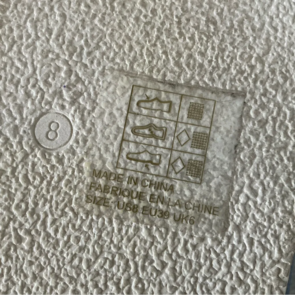 Anthropologie Maeve Terry slide sandals blue size 8 slip on shoes - Image 6