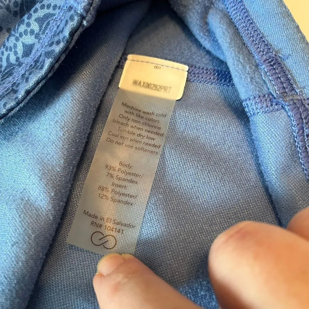 Calia by Carrie Underwood quarter zip pullover. Baby blue size‎ medium. Preowned - Image 6