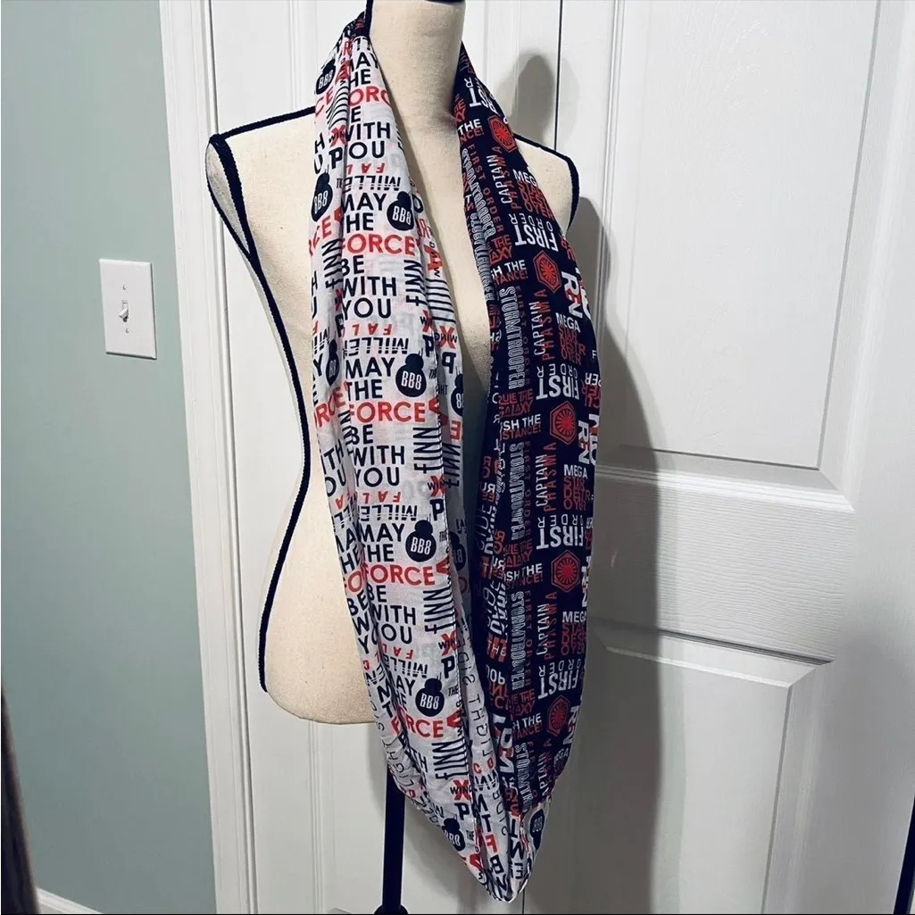 Star Wars‎ The Force Awakens First Order 
Disney Parks Infinity Loop Scarf *FLAW - Image 2