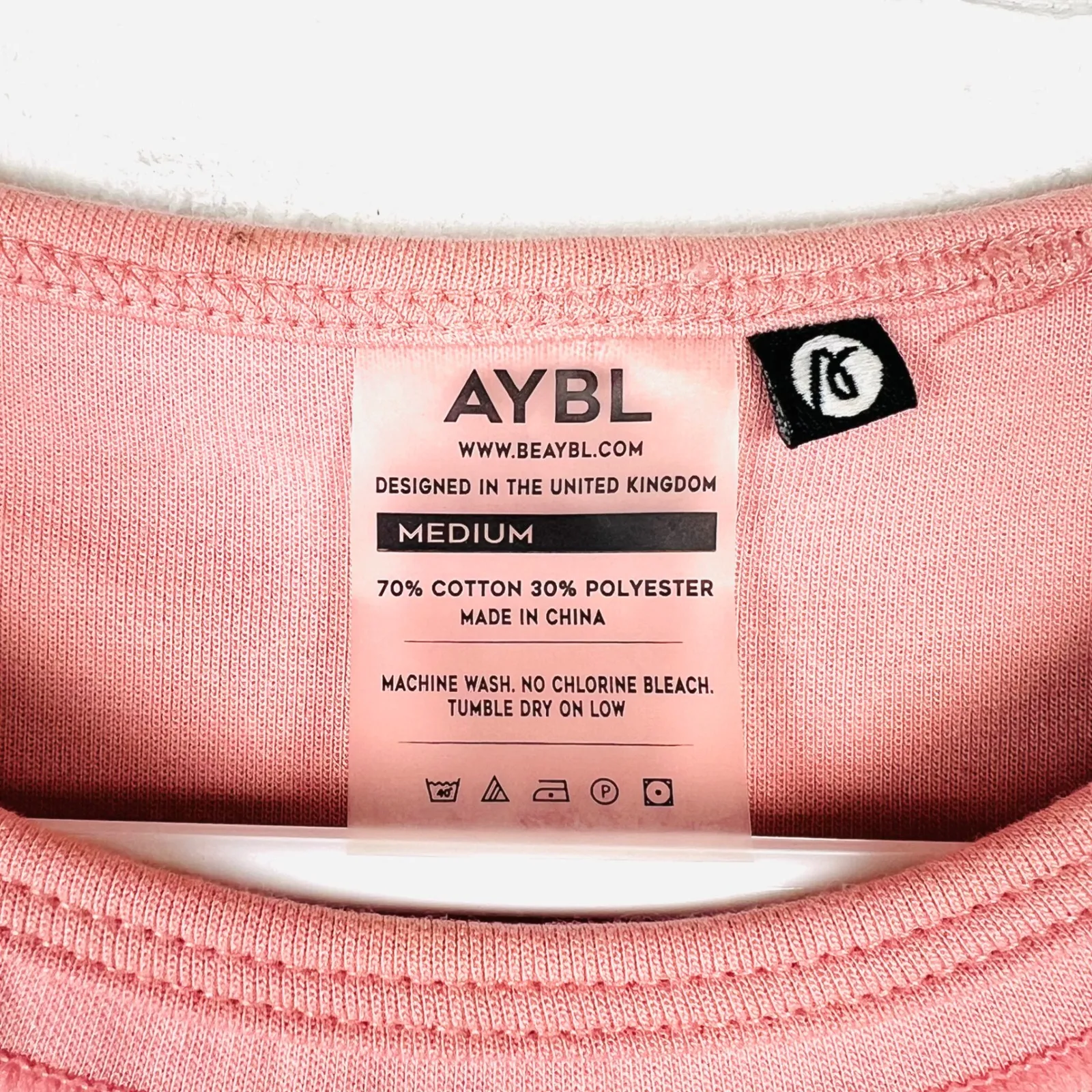 AYBL Women's Crop Top Sleeveless Gym T-Shirt Fitness Workout Athletic Medium‎ - Image 5