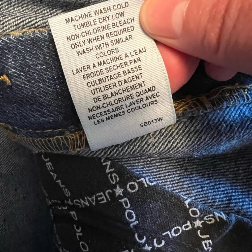 Ralph Lauren Polo Jeans Vintage Deadstock Extreme Sandblast Bootcut 90s NWT 12 - Image 3