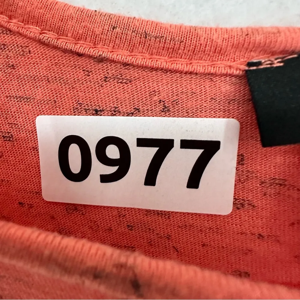 Atmosphere Cold Shoulder Side Slit Blouse Women’s 8 Coral - Image 10