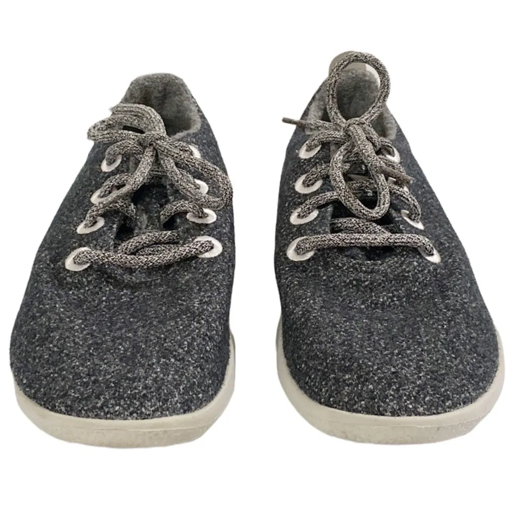Allbirds women’s wool runners in natural grey with light grey sole size 7 - Image 99