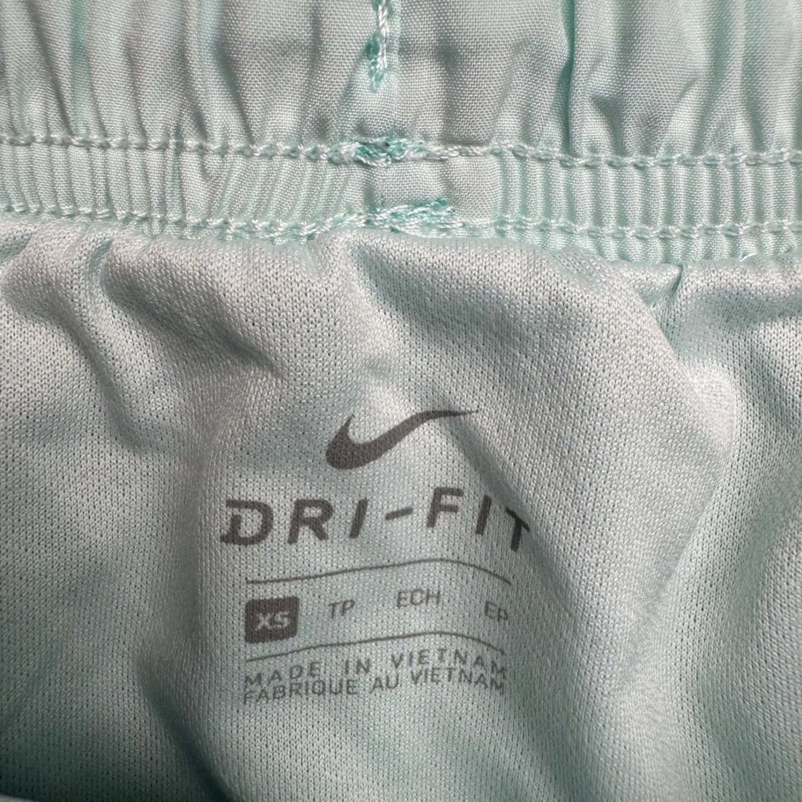 Nike Dri Fit Running Shorts Teal‎ Womens XS Athletic Workout Gym Athletic - Image 3