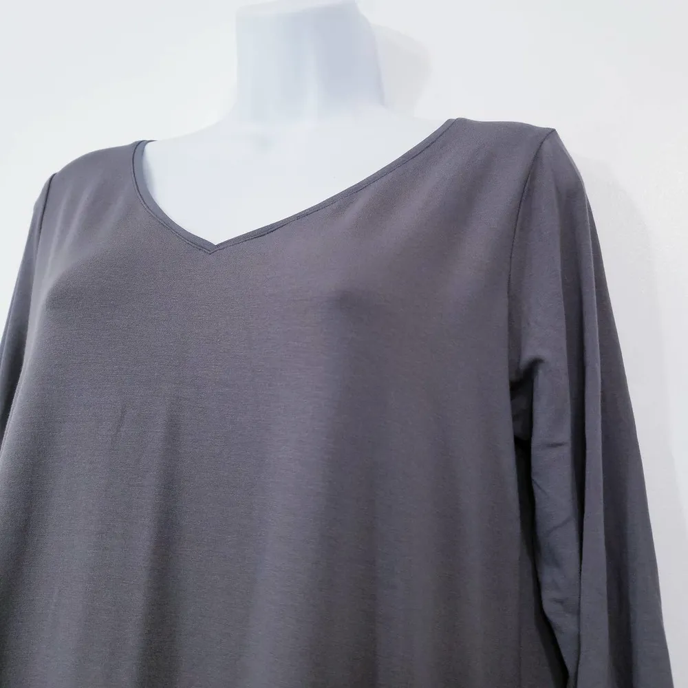 Eileen Fisher V-Neck Shift Dress - Image 2