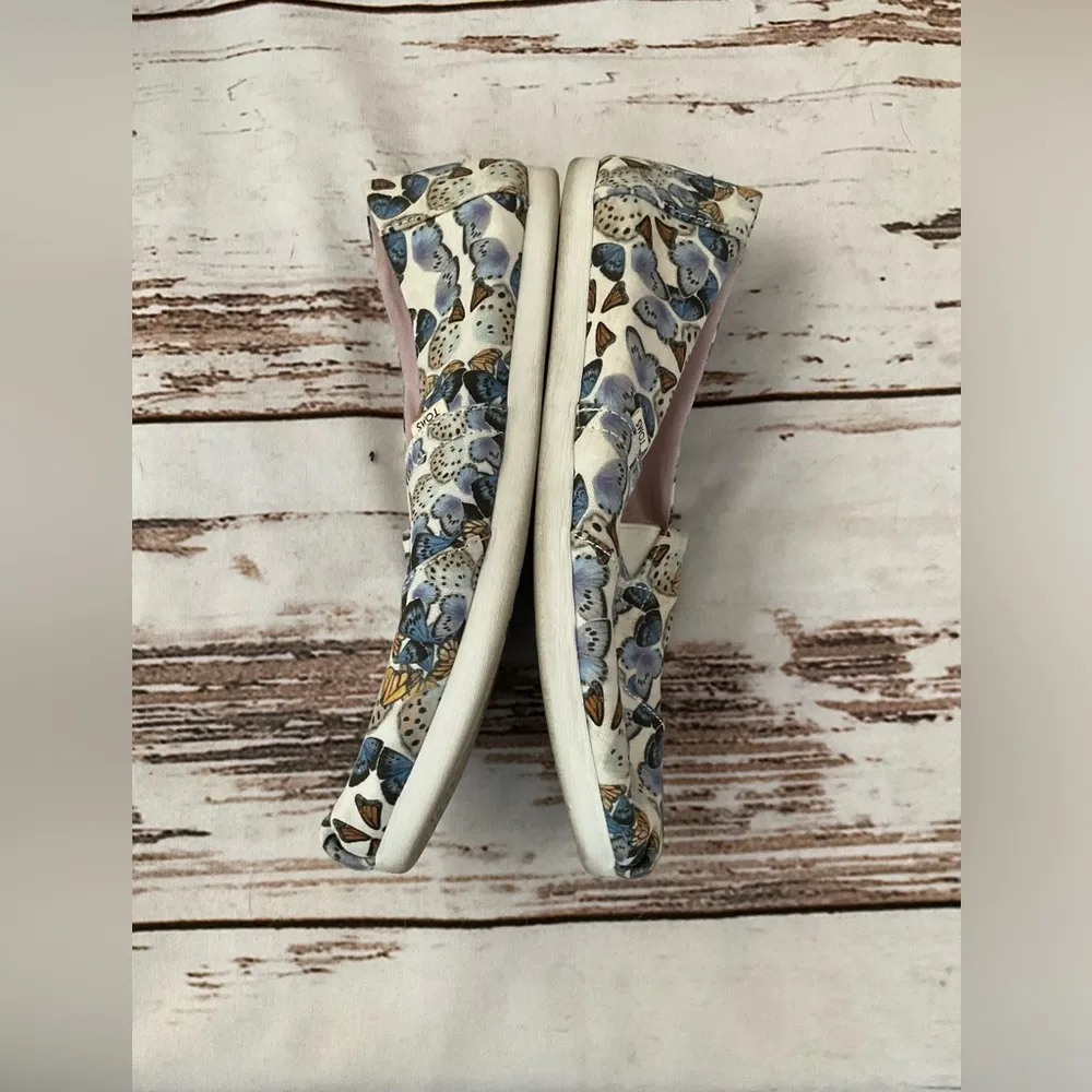 TOMS BUTTERFLY COMFORT SLIP ON SHOES - Image 6