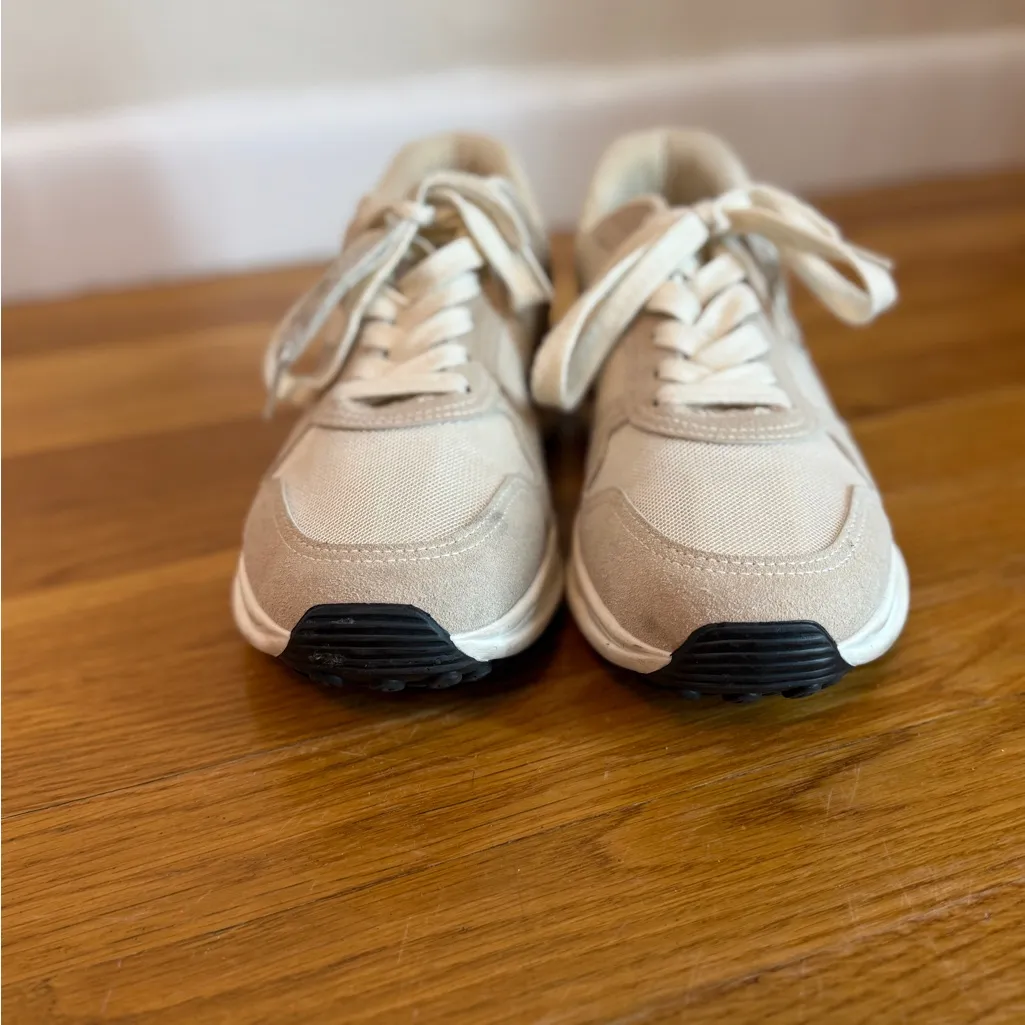 Vintage Havana Women’s Nude Glitter Star/Tan Sneakers Shoes Casual Size 8.5 - Image 3