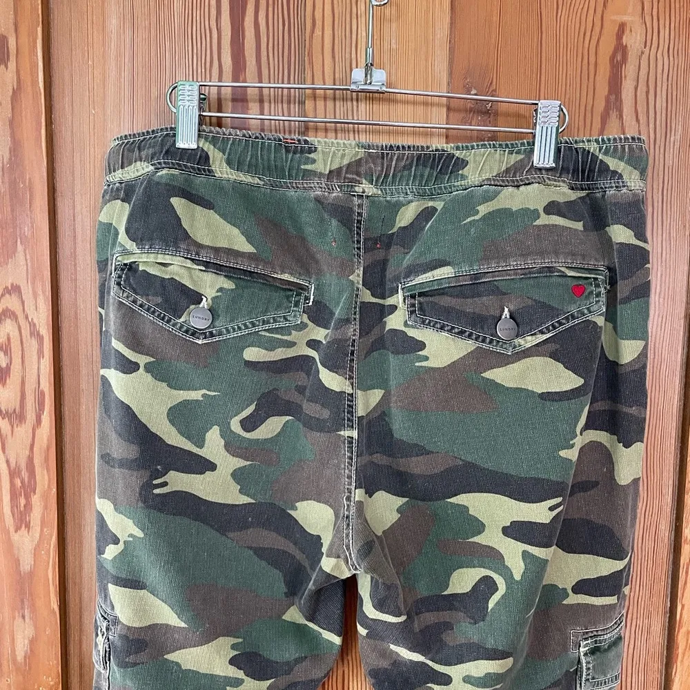 Sundry Camo Drawstring Cargo Jogger Pants - Size 3 (US L/12) - Image 8