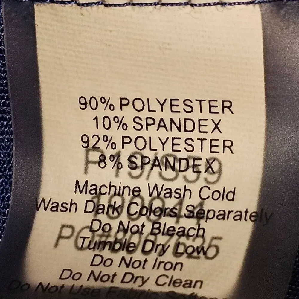 Title Nine Womens Blue White Striped Skort Medium‎ - Image 4