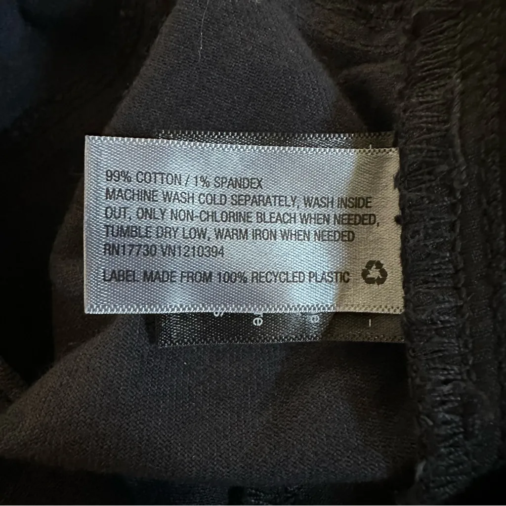 Universal Thread Black High Rise A Line Midi Denim Shorts Size 14 - Image 13