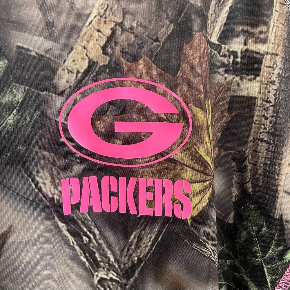 Green Bay Packers majestic cool base camo tee - Image 4