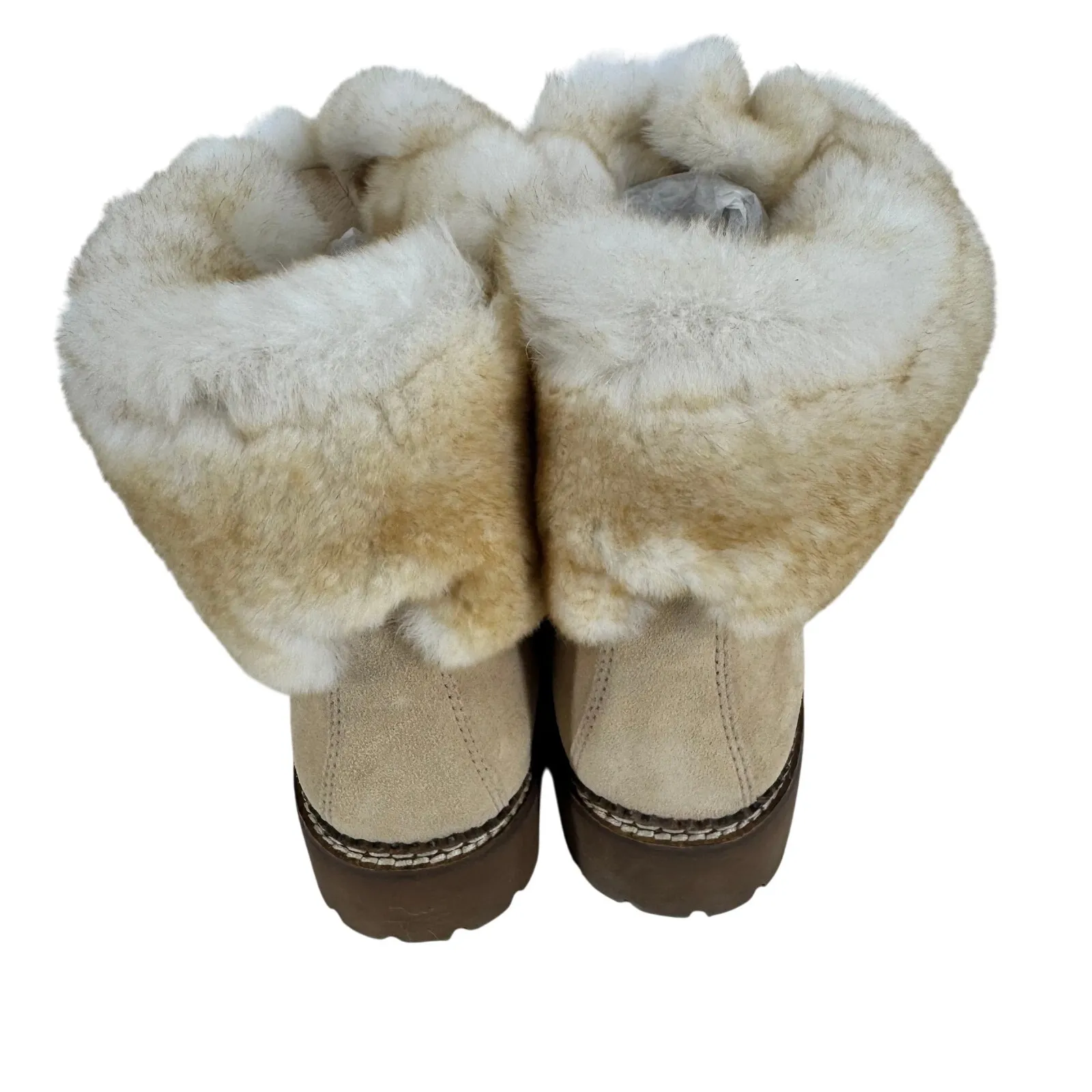 Arturo Chiang  'Philippa' Genuine Rabbit Fur Hiking Boot - Image 3