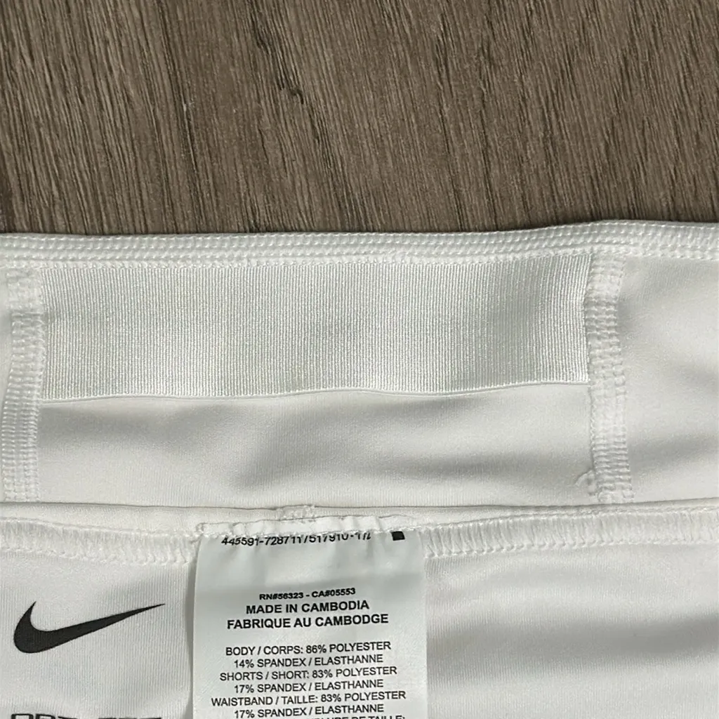 Nike Club Striped 14” Pocket Tennis Skirt Skort Red White Size‎ XL - Image 11