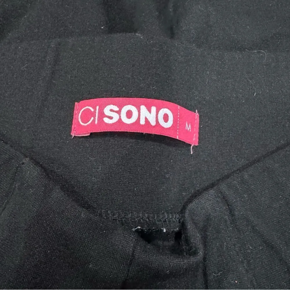 Ci Sono Black Skinny Thick Dress Pants Women’s Medium - Image 2