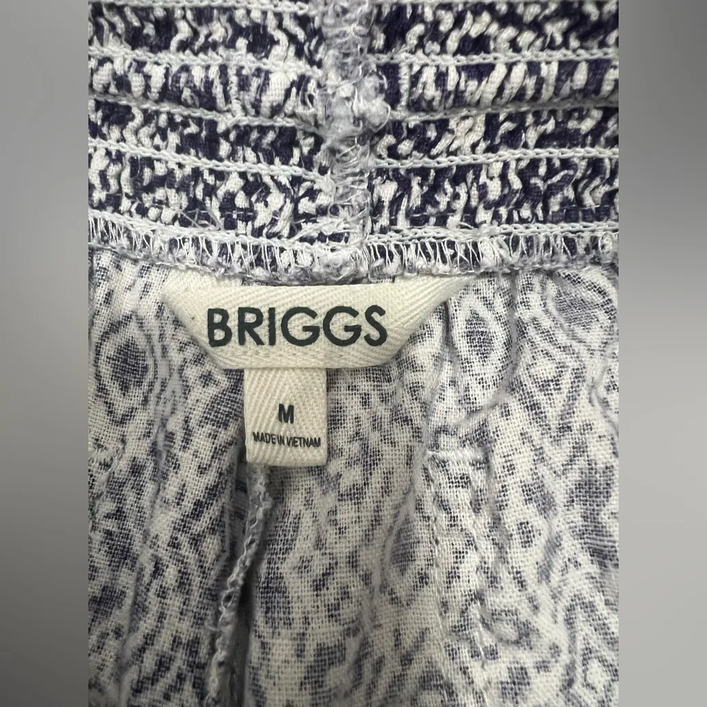 Briggs‎ New York Women's Linen Blend Pull-on Summer Shorts Size M A/3 - Image 8