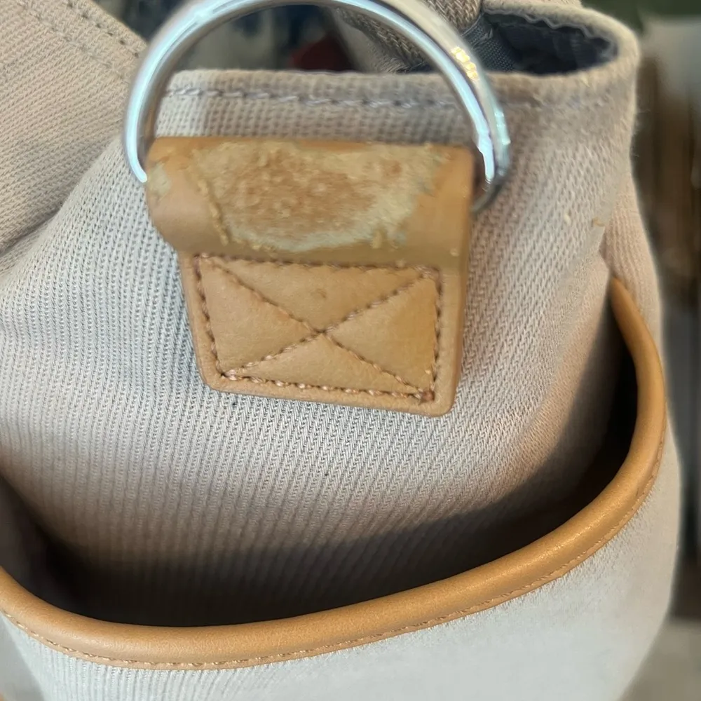 Pottery barn diaper bag gray - Image 4