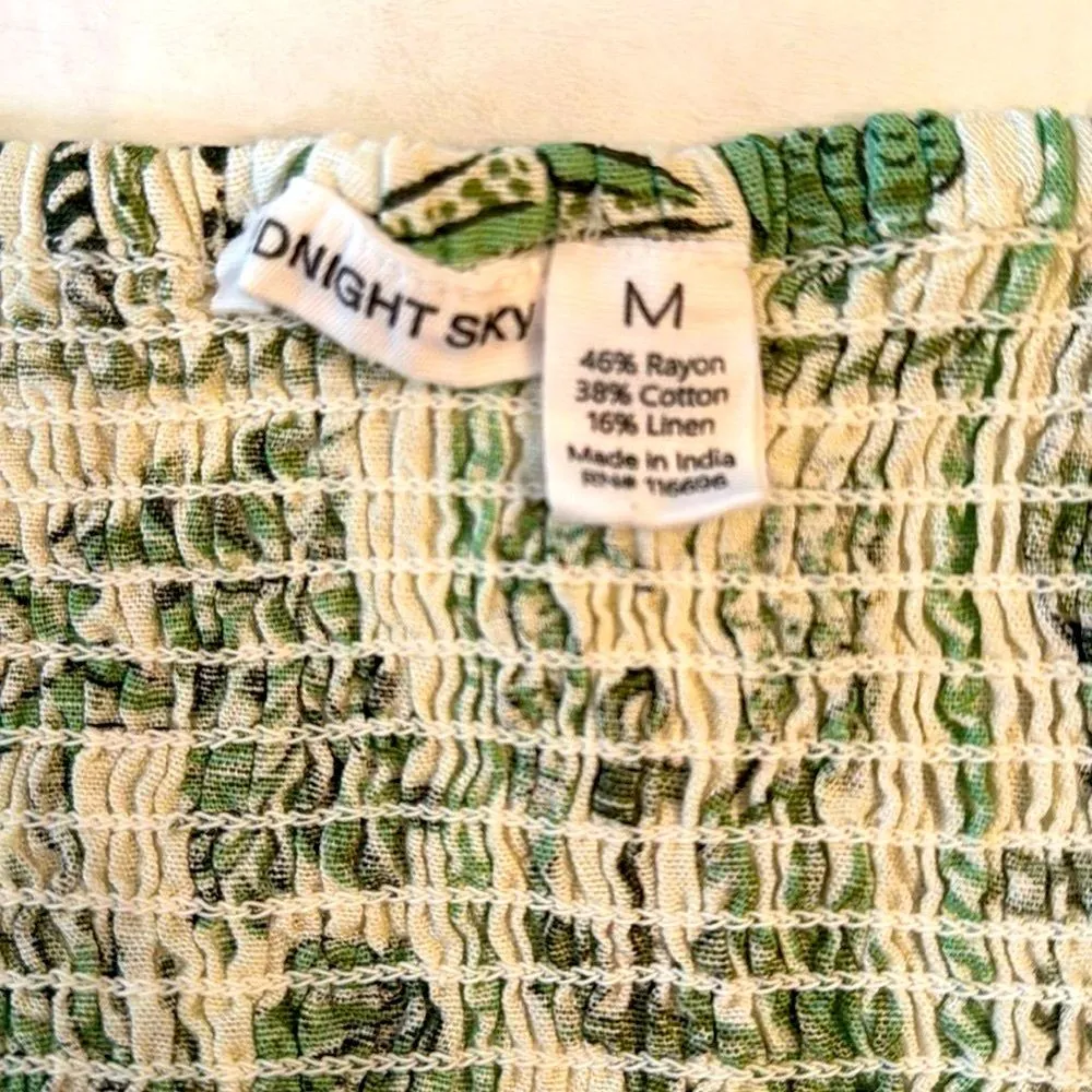 NWT Midnight Sky Cropped Top, M - Image 3