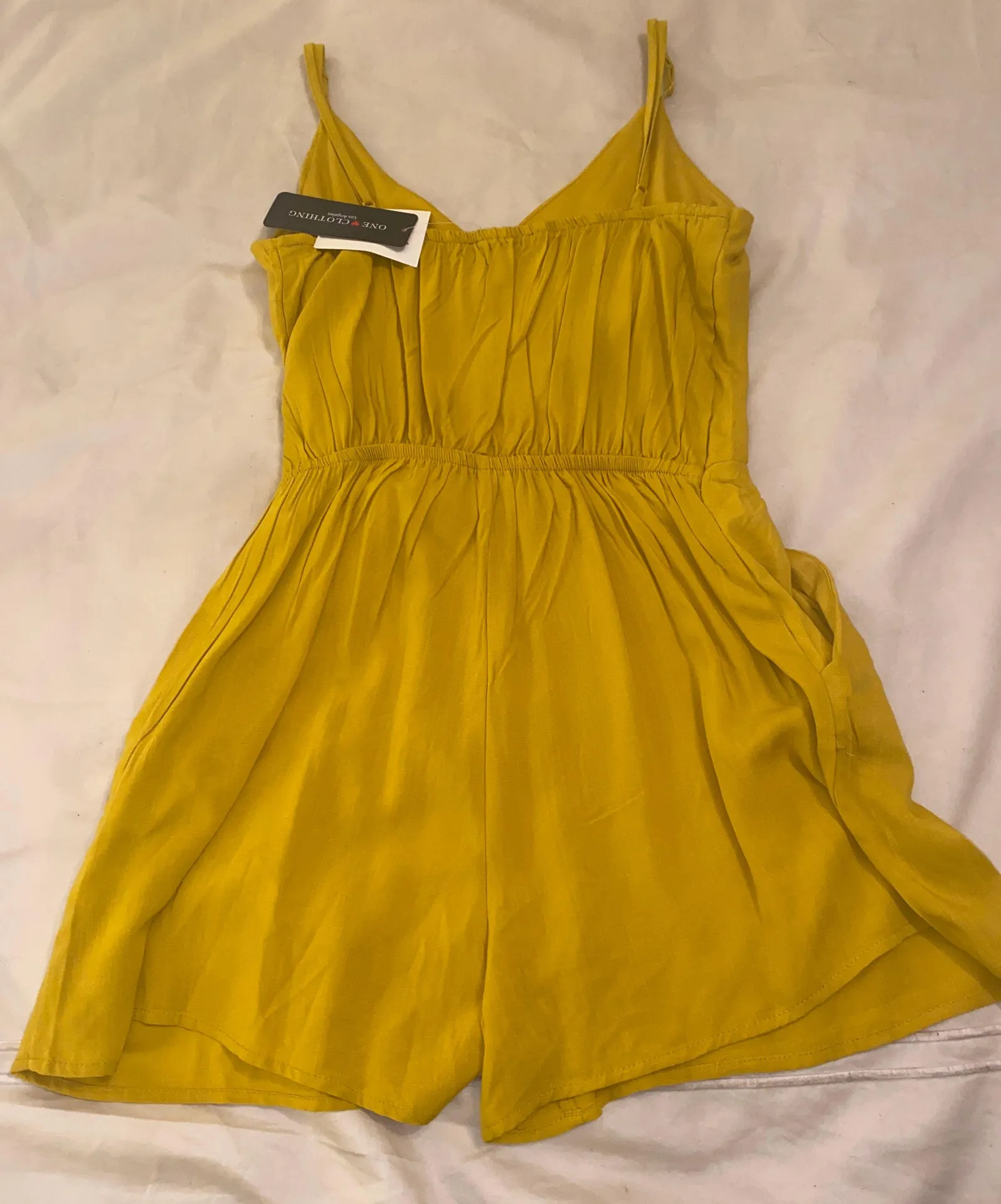 TJ Maxx yellow romper - Image 2