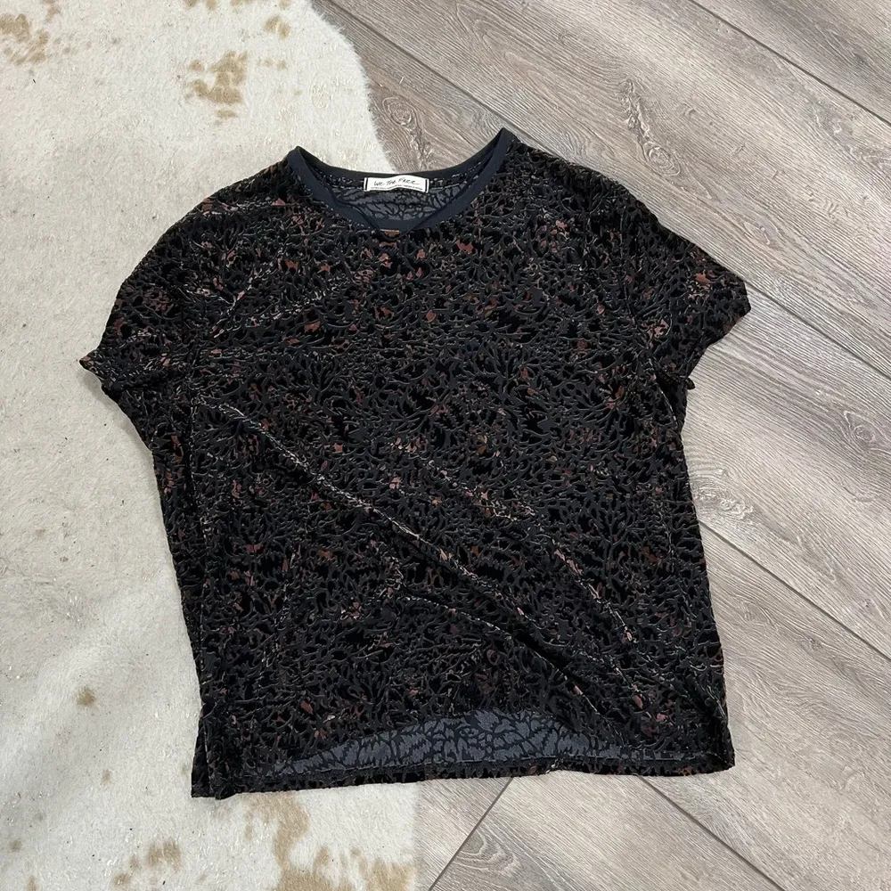 Free people we the free teddy boxy top - Image 2