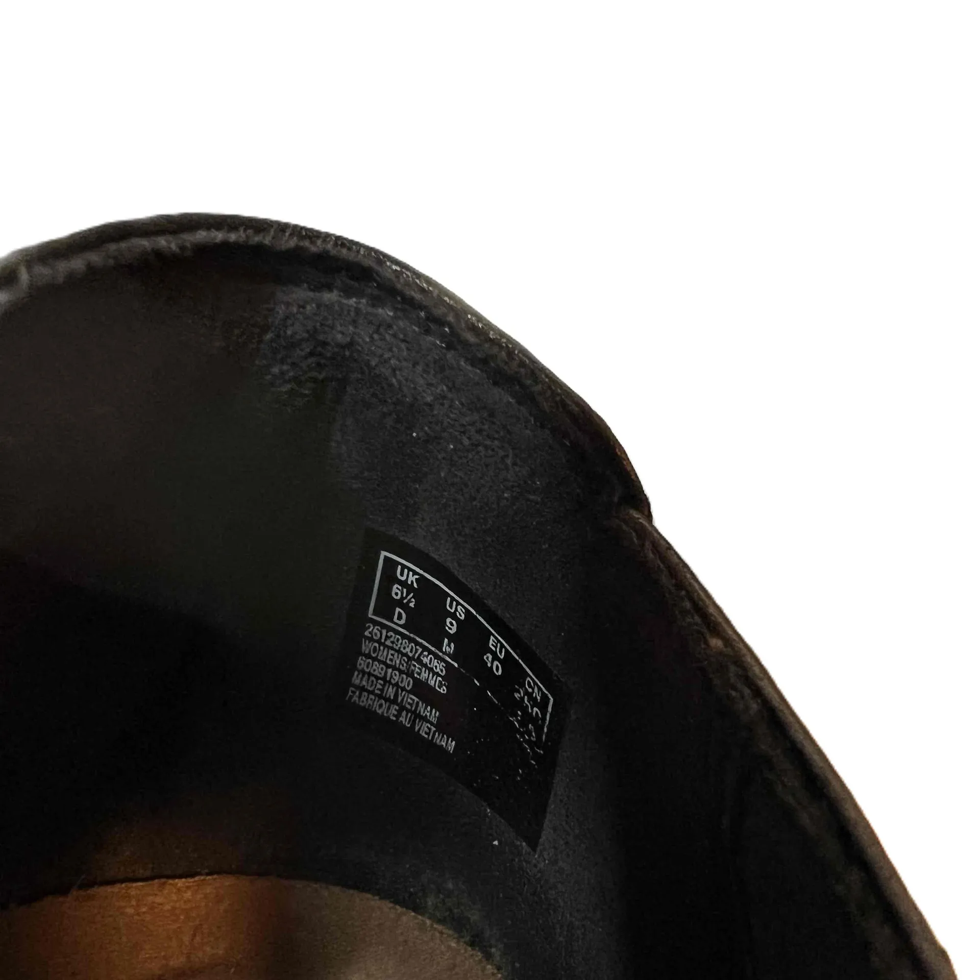 Clarks Black Leather Slip‎ On Comfort Shoes Womens Size 9 - Image 8