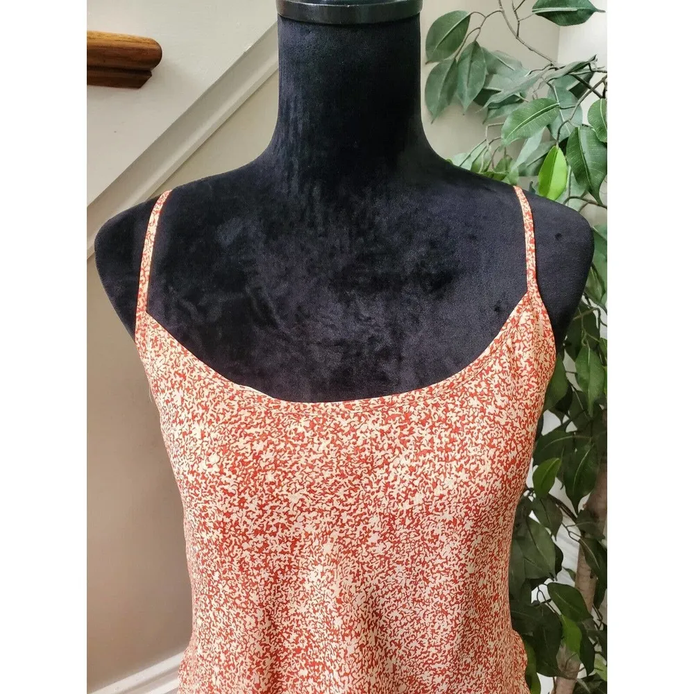 Cabi Paprika Tiered Ruffled Adjustable Strap Casual Cami Tank Top Blouse Large - Image 3