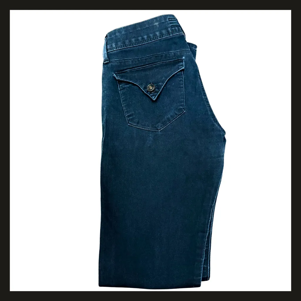 Hudson Jeans Women’s Size 28 Blue Stretch Skinny Pants Made in USA Los Angeles - Image 12