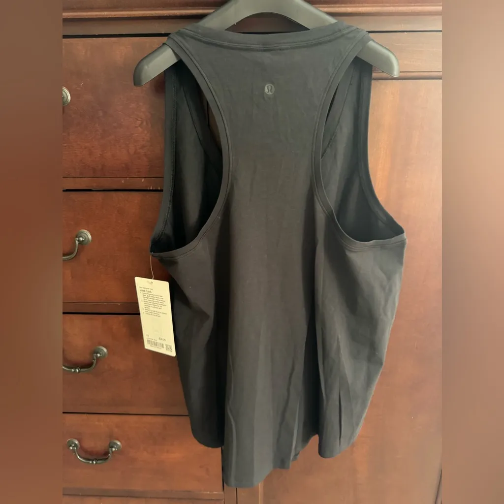 Lululemon Love Tank in Black - Image 6