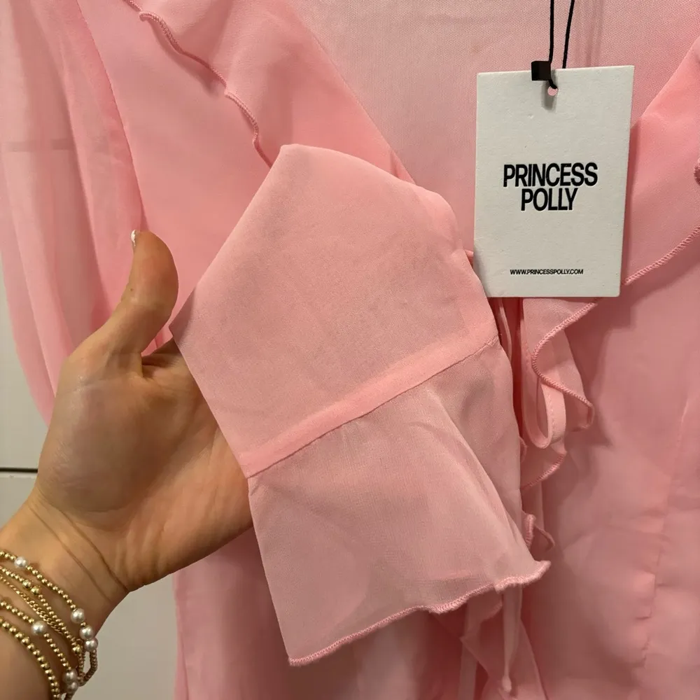 Princess Polly Marisela Long Sleeve Mini Dress Pink NWT - Image 10