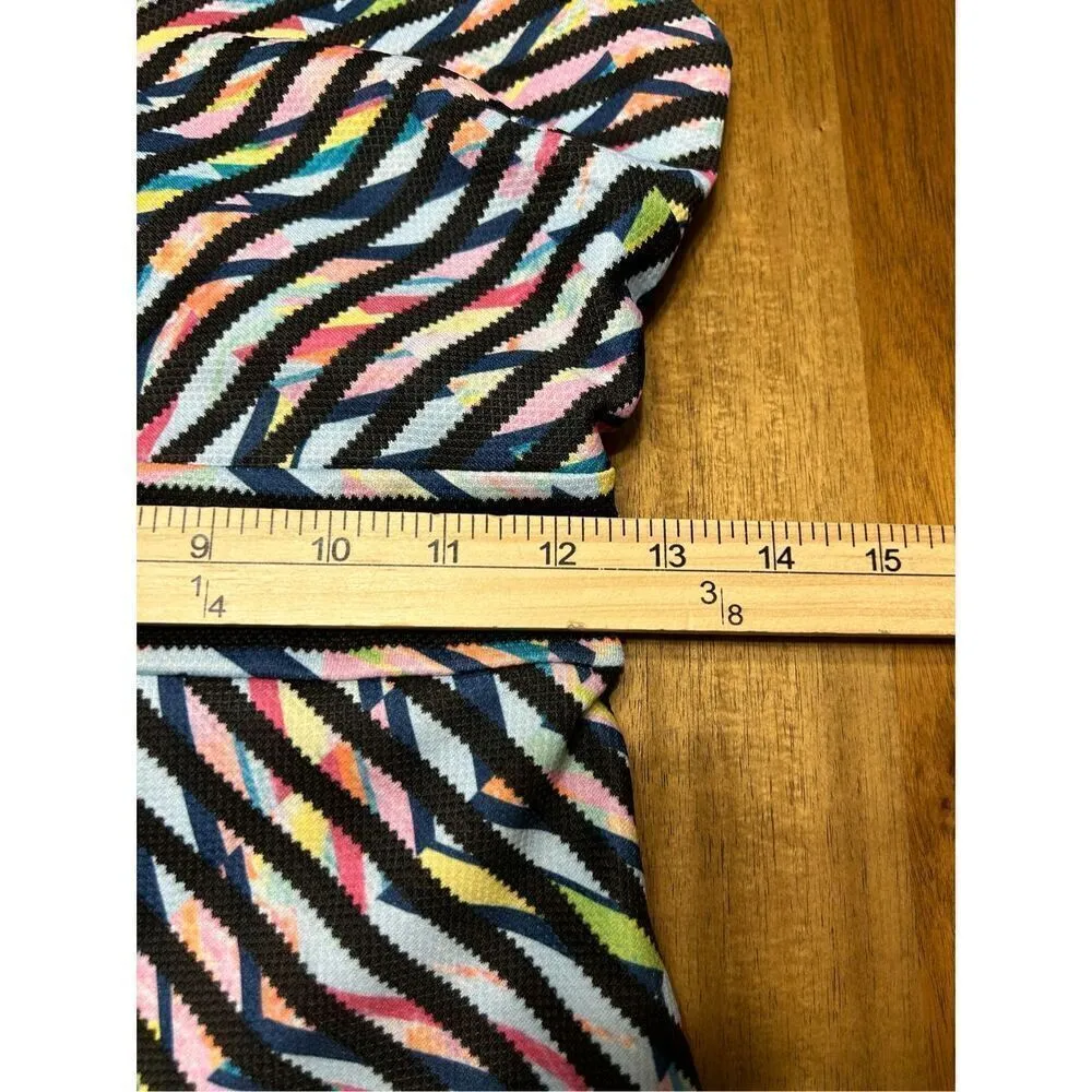 Lulus When Worlds Collide Kaleidoscope Body con Dress Size XSmall - Image 8