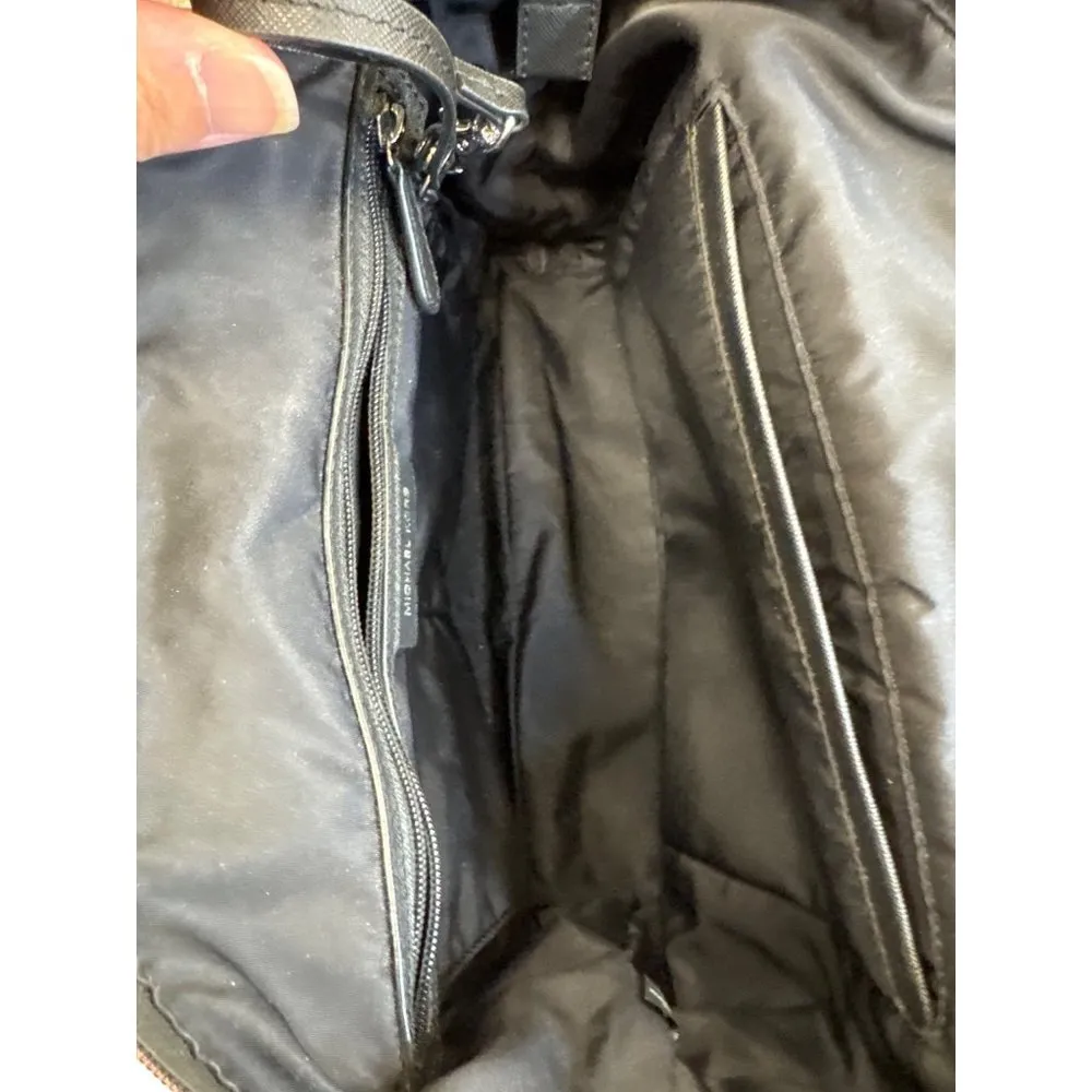 Michael Kors womens black canvas handbag tote SKU 7990 - Image 15