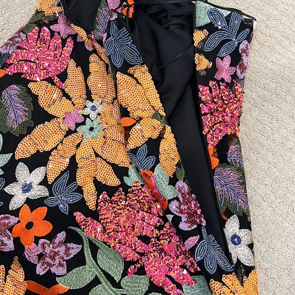 Ramy Brook Gio Sequin Mini Dress Size 10 NWOT - Image 9