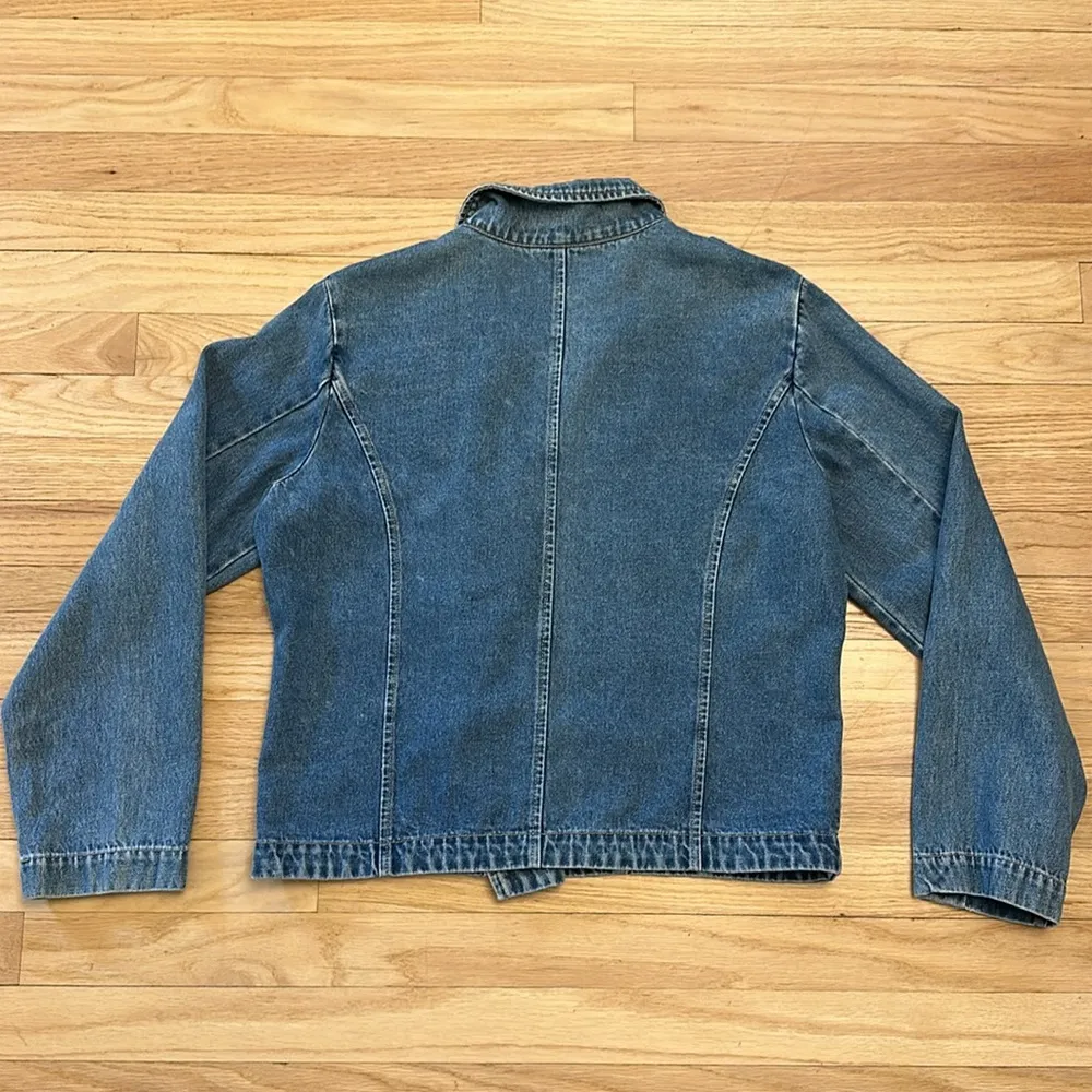 Just Blu Jeans Denim Jacket Blue Size M - Image 7