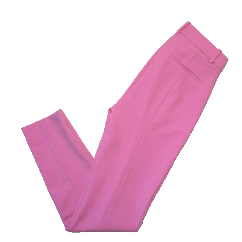 NWT J.Crew High Rise Cameron in Wild Petunia Pink Four Season Stretch Pants 12 - Image 4