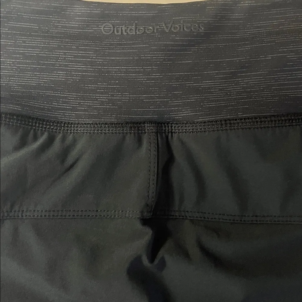 OUTDOOR VOICES Hudson Skort Pull-On Active  Quick Dry Black 2XL - Image 8