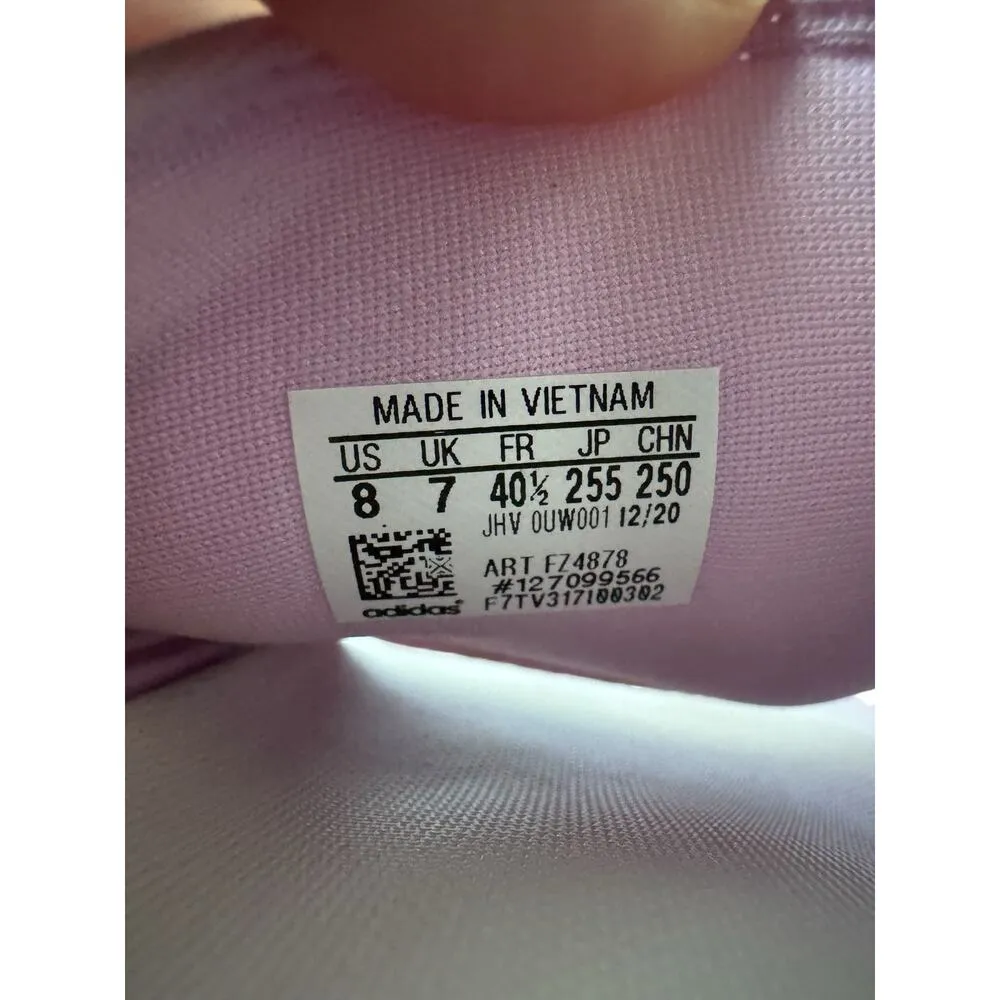 Adidas Adilette Comfort Slides Women’s 8 Pink Ombre Slip-On Sandals FZ4878 - Image 7