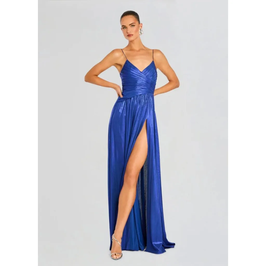 NWT Retrofete Doss Dress Cobalt Blue Size Small - Image 4