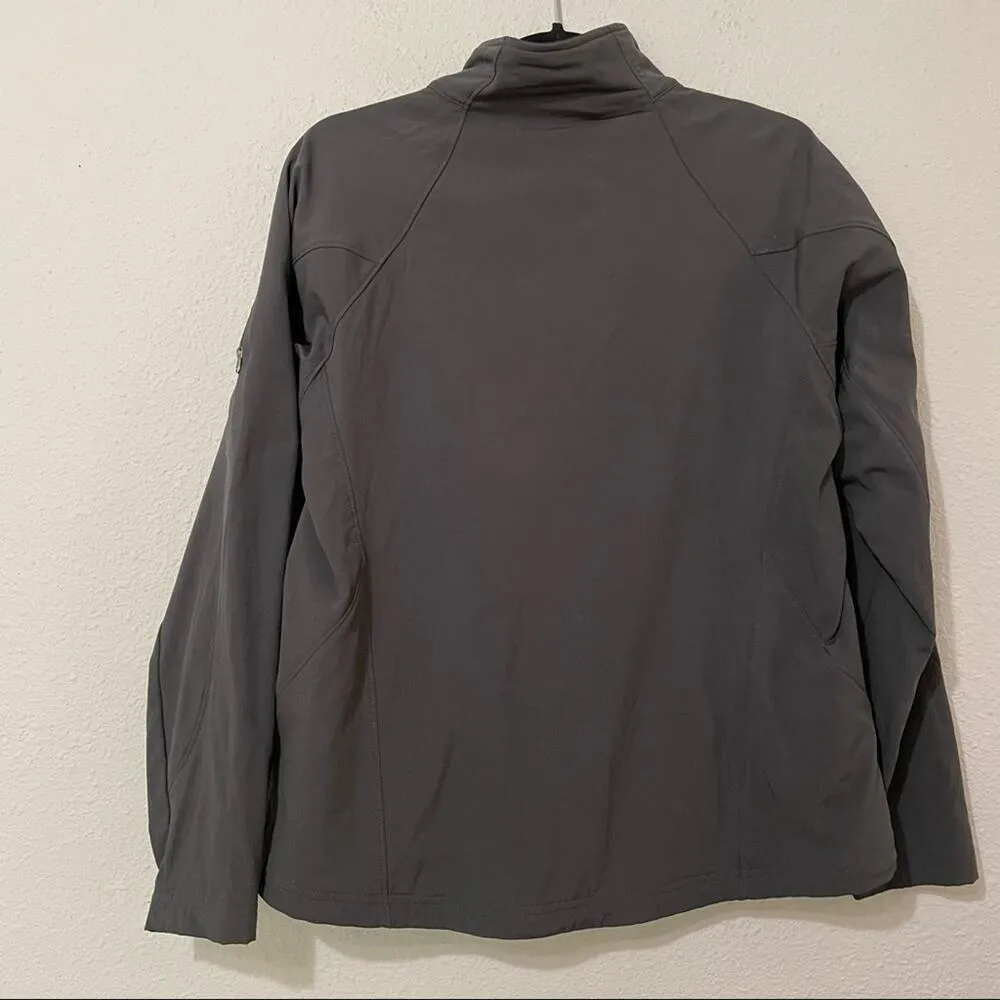 REI Charcoal Grey Lightweight Full Zip Woman’s Jacket L Fall Casual Classic Gray Size L - Image 6