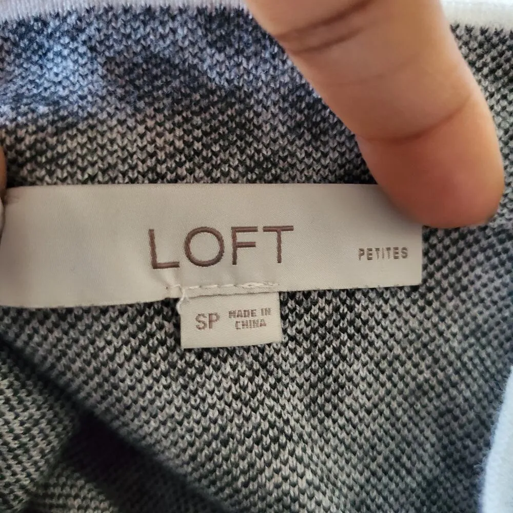 LOFT Mock Turtleneck Cheetah Print Sweater SP - Image 7