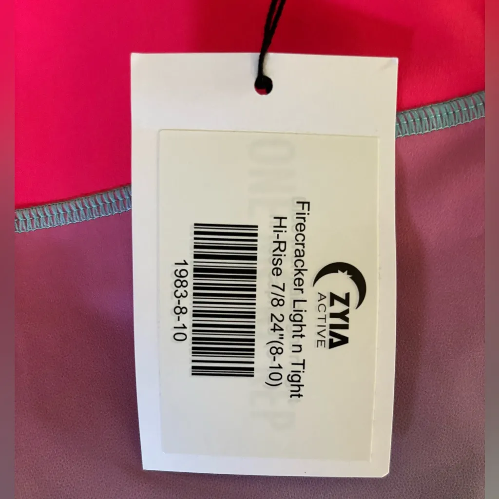 NWT Zyia Firecracker Light n Tight Hi - Image 5