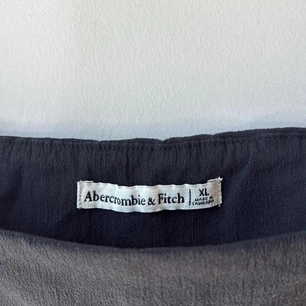 Abercrombie & Fitch Corset Top Size XL Cami Crop Y2K Preppy Coquette Grunge - Image 4