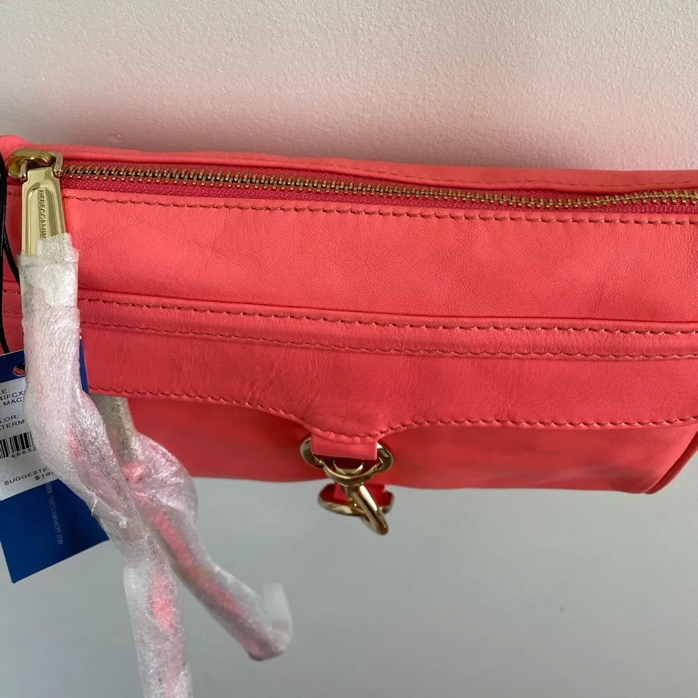 Rebecca Minkoff Mini Mac In Watermelon New With Tag - Image 3