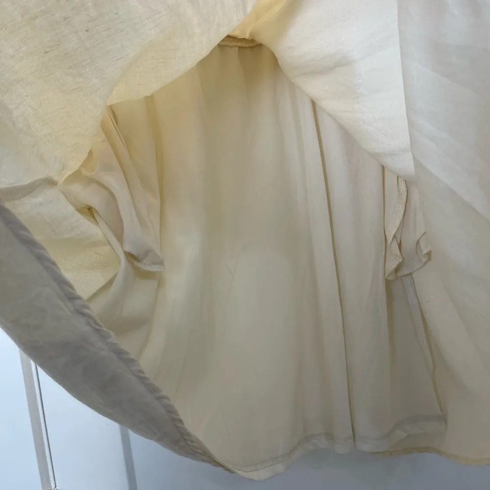 Cream colored Puff Sleeve Dress - Image 10