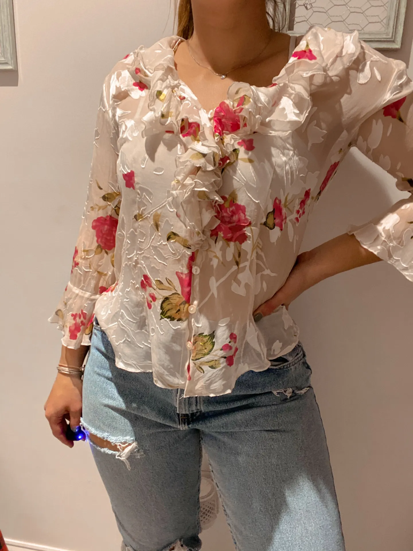 Carole Little Button Down Top - Image 2