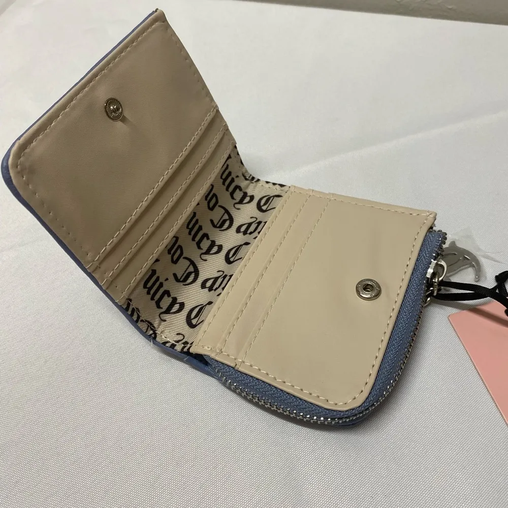 Juicy Couture Slate Blue Wallet - Image 8