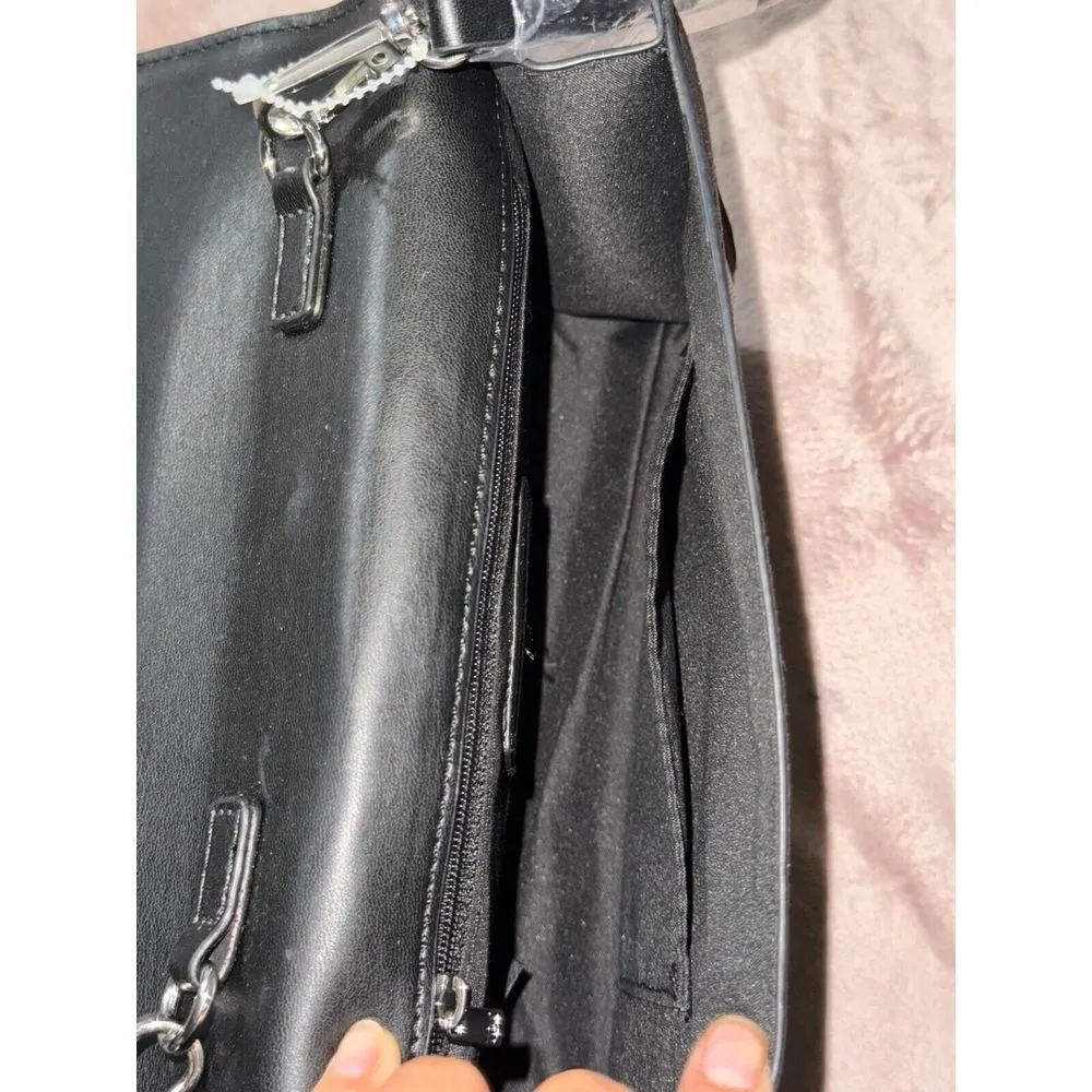 Badgley Mishka | Embellished Microsuede Crossbody‎ Bag - Image 6