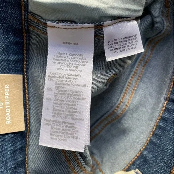 NWT Madewell 10” Roadtripper Jeans Playford Wash Size 26 | 2 Preppy Slim Jeans - Image 12